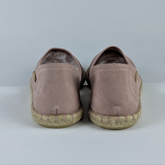 Verbenas Espadrilles Carmen Suede Leather Closed Toe Antique Blush EU42 11 NWT - Picture 9 of 16